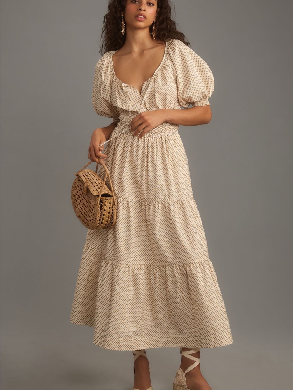 Anthropologie Somerset Maxi Dress: Puff-Sleeve Edition